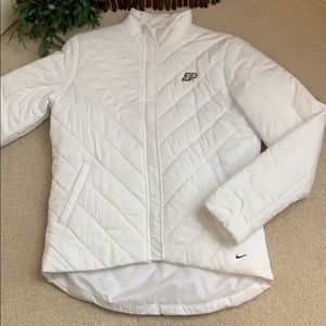 NIKE - PURDUE Quilted Lightweight Puffer sz SMALL